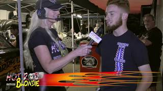 Renteria Brothers Pro Mod Drag Car California Hot Rod Reunion 2019 interview with Hot Rod Blondie [upl. by Aicak]