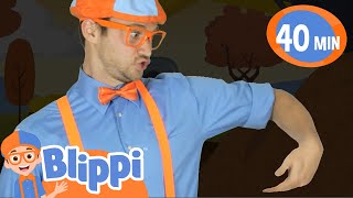 Excavator Song Im An Excavator  BLIPPI  Educational Songs For Kids [upl. by Richer248]