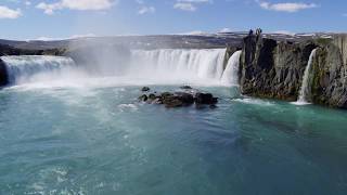 Godafoss Wasserfall in Island [upl. by Divd99]