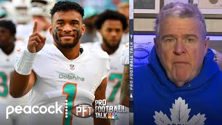 How much noise can surging Miami Dolphins make in AFC  Pro Football Talk  NBC Sports [upl. by Ehtylb366]