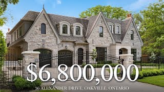 6800000  Timeless design and exquisite craftsmanship  56 Alexander Drive [upl. by Pucida]