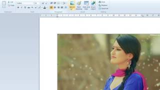 How to Insert and Resize Image in WordPad [upl. by Nnoryt]