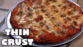 Perfect Chicago ThinCrust Tavern Style Pizza at Home [upl. by Hokanson]