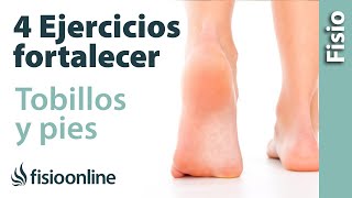 4 ejercicios para fortalecer tus PIES y TOBILLOS [upl. by Nosam]