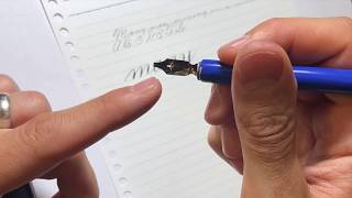 How to use a dip pen and ink [upl. by Kenzie]