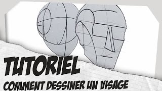 Tutoriel  Comment dessiner un visage partie 2 [upl. by Wystand122]