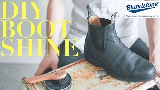 How To Polish Blundstone Boots  A Month of Gentlemen [upl. by Eimmij]