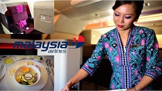 Malaysian Airlines First Class A380 Flight Experience [upl. by Emoraj972]