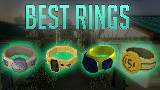 Runescape 3  Best Rings [upl. by Naginarb340]