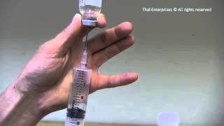 How to Properly Draw up Injectable Medications [upl. by Henryk]