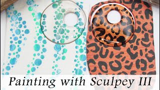 Polymer Clay Tip Tutorial Painting with Sculpey 3 [upl. by Tsuda]