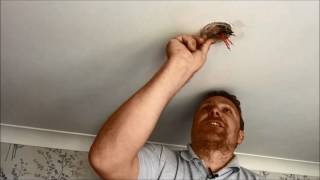 How to Install and understand a Lighting Ceiling Rose [upl. by Erdman]