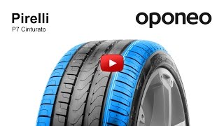 Pirelli Cinturato P7 ● Summer Tyres ● Oponeo™ [upl. by Anivlek277]