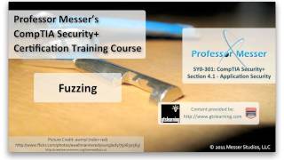 Understanding Fuzzing  CompTIA Security SY0301 41 [upl. by Wordoow]