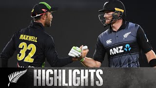 Highest Chase In T20 History  HIGHLIGHTS  TransTasman Tri Series  BLACKCAPS v Australia [upl. by Lydon]