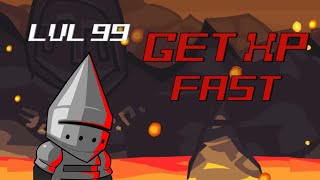 Infinite XP Glitch  Castle Crashers [upl. by Zitah]