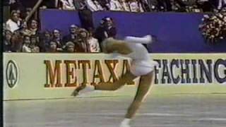 Denise Biellmann SUI  1980 Worlds Ladies Long Program [upl. by Sharia]