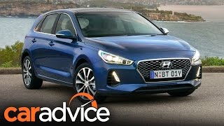 2017 Hyundai i30 review  CarAdvice [upl. by Ydoow]