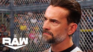 CM Punk Drew McIntyre Talk Before Hell In A Cell  WWE Raw Highlights 93024  WWE on USA [upl. by Sivam182]