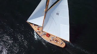 NY40 MARILEE Restoration of a Herreshoff Classic [upl. by Gustin]