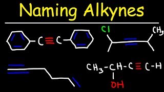 Naming Alkynes  IUPAC Nomenclature amp Common Names [upl. by Bora]