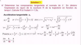 Exercices corrigés cinématique partie 1 [upl. by Oskar]