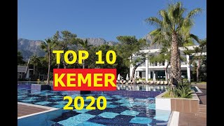 TOP 10 BEST 5 STAR HOTELS KEMER TURKEY 2020 [upl. by Cassi]