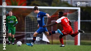 NPL R20 Highlights Olympic FC vs Brisbane Roar [upl. by Arahs]