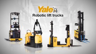 Yale Robotic Forklifts  Automated Lift Trucks [upl. by Nowad252]