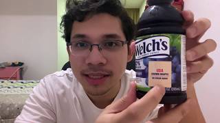 WELCH Grape Juice  Drink Review 135 [upl. by Rossing]