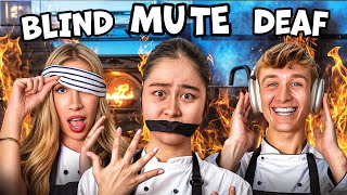 BLIND DEAF MUTE BAKING CHALLENGE PART 3  w LANA RAE CARTER [upl. by Yknarf]