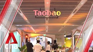 Taobaos first integrated store in Southeast Asia opens in Singapore [upl. by Ielerol]