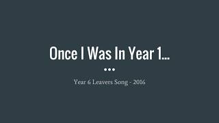 Once I Was In Year 1 7 Years Old Karaoke Version [upl. by Aener379]