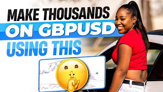 HOW TO EFFECTIVELY TRADE GBPUSD amp PROFIT EVERYDAY [upl. by Erida264]