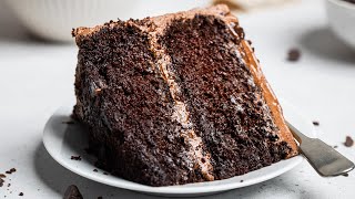 The Best Vegan Chocolate Cake Period [upl. by Tonneson153]