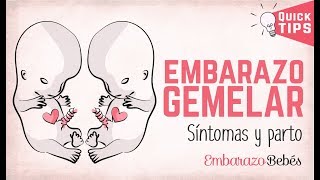 EMBARAZO GEMELAR 👶🏻👶🏼 Síntomas Duración y Parto [upl. by Vivien]