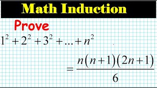 22 Proof Principle of Mathematical induction mathgotserved 1222 32 n2 nn12n1 6 [upl. by Ryan707]