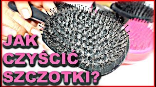 💁JAK CZYŚCIĆ SZCZOTKI DO WŁOSÓW [upl. by Tiffi]