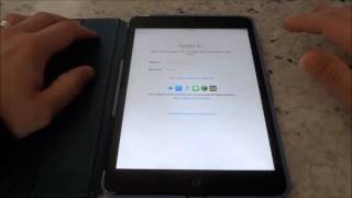 How To Setup An iPad Without An Apple ID Tutorial [upl. by Enelehs395]