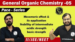 GOC 05 Mesomeric Effect amp Its Application  Stability of Intermediate  Acidic StrengthClass11JEE [upl. by Dearborn]