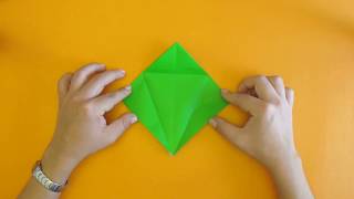 Como hacer una Grulla de Origami  Tutorial [upl. by Branden]