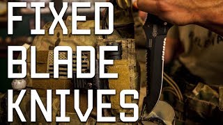 Fixed Blade Knives  Special Forces Review  Tactical Rifleman [upl. by Gemma]