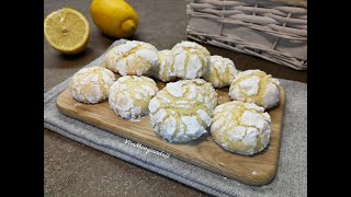 Biscotti al limone morbidi e facili [upl. by Nork]