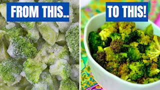 How to Air Fry Frozen Vegetables 5 EASY STEPS FOR PERFECT AIR FRYER VEGETABLES [upl. by Towrey857]