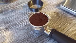 How I make espresso with Baratza Encore and Breville Bambino Plus [upl. by Ariew486]