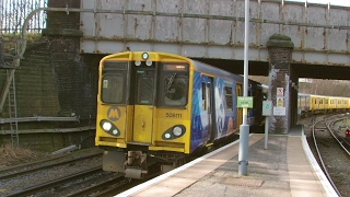 Half an Hour at 216  Birkenhead North Station 1022017  Class 507 508 terminus [upl. by Hailey]