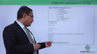 Prolog  Arithmetic Operators in Prolog [upl. by Lettie340]