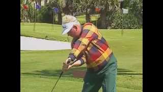 Moe Norman shows his Master Move Vertical Drop Coin Drill Golf swing instruction [upl. by Roer]