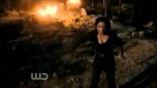 Vampire Diaries 2x21  Bonnie fights with Klaus [upl. by Namlak]