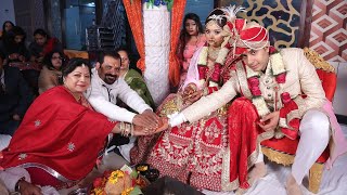 Saat Phere amp Vidai Indian Marriage Ritual  This wedding video will make you cry  Anish amp Tamanna [upl. by Adnuhser]